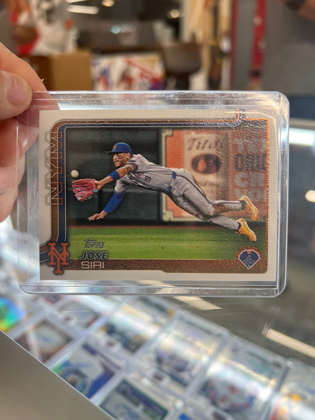 2025 Topps Series 2 - Jose Siri NEW YORK METS #373 Canvas /50