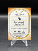 Load image into Gallery viewer, 2026 Topps Tier One #BCA-JCA Junior Caminero Base Tier 2 Autographs
