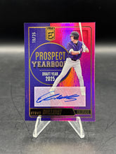 Load image into Gallery viewer, 2026 Donruss Elite Ethan Holliday Prospect Yearbook Signatures Purple #/25
