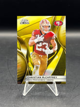 Load image into Gallery viewer, 2025 Topps Chrome Black #88 Christian McCaffrey Gold Refractor #/50
