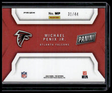 Load image into Gallery viewer, 2024 Panini The National VIP Party #MP Michael Penix Jr. Color Blast #/44
