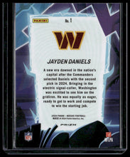 Load image into Gallery viewer, 2024 Panini Mosaic #1 Jayden Daniels Storm Mosaic
