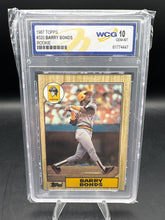 Load image into Gallery viewer, 1987 Topps #320 Barry Bonds wCG 10
