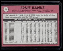 Load image into Gallery viewer, 1969 Topps #20 Ernie Banks
