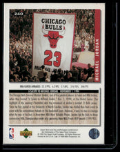 Load image into Gallery viewer, 1994-95 Collector's Choice #240 Michael Jordan Silver Signature
