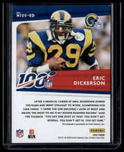 Load image into Gallery viewer, 2020 Panini Chronicles #N100-ED Eric Dickerson 2020 NFL 100 Signatures
