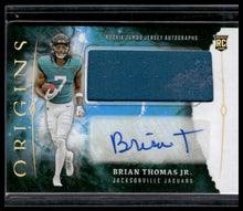 Load image into Gallery viewer, 2024 Panini Origins #RJA-BTH Brian Thomas Jr. Rookie Jumbo Jersey Autographs
