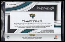 Load image into Gallery viewer, 2022 Panini Immaculate Collection Travon Walker Premium Patch Rookie Autos #/99
