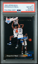 Load image into Gallery viewer, 1992 Upper Deck #1 Shaquille O'Neal PSA 8
