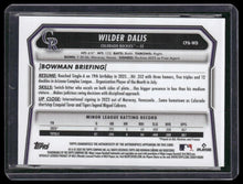 Load image into Gallery viewer, 2026 Bowman Chrome #CPA-WD Wilder Dalis Prospect Autos Speckle Refractor #/299
