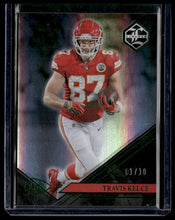 Load image into Gallery viewer, 2022 Panini Limited #64 Travis Kelce Emerald Spotlight #/10
