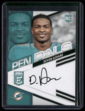 Load image into Gallery viewer, 2023 Donruss Elite #PPDVA De'Von Achane Pen Pals

