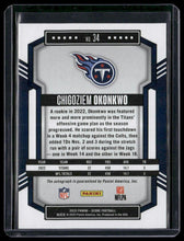 Load image into Gallery viewer, 2023 Score #34 Chigoziem Okonkwo Signatures Gold Zone #/50
