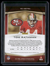 Load image into Gallery viewer, 2021 Panini Chronicles #ASC-TRA Tom Rathman Ascension Autographs Blue #/50
