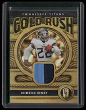 Load image into Gallery viewer, 2022 Panini Gold Standard #GR-DHE Derrick Henry Gold Rush Prime #/25
