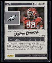 Load image into Gallery viewer, 2023 Panini Luminance #141 Jalen Carter Red #/25
