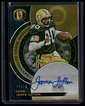 Load image into Gallery viewer, 2023 Panini Gold Standard James Lofton Golden Oldies Autographs White Gold #/10
