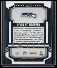 Load image into Gallery viewer, 2023 Score #379 Devon Witherspoon Die Cut #/10
