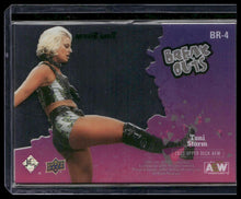 Load image into Gallery viewer, 2023 Upper Deck AEW #BR-4 Toni Storm Breakouts SP Acetate Foilboard
