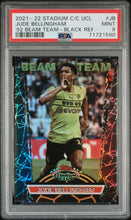 Load image into Gallery viewer, 2021-22 Stadium Club Chrome 1992 Beam Team #JB Jude Bellingham 'Black Ref. PSA 9
