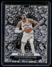 Load image into Gallery viewer, 2023-24 Panini Mosaic #282 Victor Wembanyama Fast Break Silver

