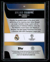 Load image into Gallery viewer, 2025-26 Topps Chrome UEFA Kylian Mbappé Orange Mini-Diamonds Refractor #/25
