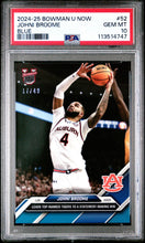 Load image into Gallery viewer, 2024 Bowman U Now #52 Johni Broome Blue PSA 10

