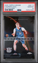 Load image into Gallery viewer, 2025 Topps Chrome Activators #AC-11 Cooper Flagg PSA 10
