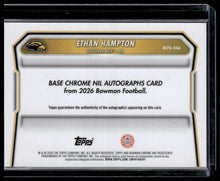 Load image into Gallery viewer, 2026 Bowman Ethan Hampton Chrome Prospect Autographs Gold Refractor #/50
