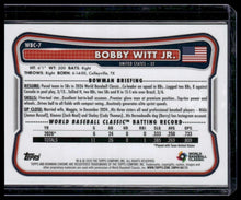 Load image into Gallery viewer, 2026 Bowman Chrome #WBC-7 Bobby Witt Jr. WBC Flag #/499
