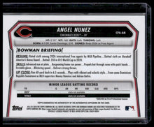 Load image into Gallery viewer, 2026 Bowman Chrome Angel Nunez Prospect Autographs Speckle Refractor #/299
