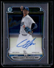 Load image into Gallery viewer, 2026 Bowman Chrome #CPA-CZ Christian Zazueta Prospect Autographs
