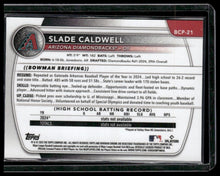 Load image into Gallery viewer, 2025 Bowman Sapphire Edition #BCP-21 Slade Caldwell Orange #/25
