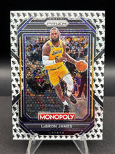 Load image into Gallery viewer, 2022-23 Panini Prizm Monopoly #40 LeBron James Running Mr. Monopoly
