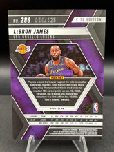 Load image into Gallery viewer, 2024-25 Panini Mosaic #286 LeBron James Ice Mosaic #/125
