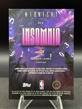 Load image into Gallery viewer, 2025-26 Topps Midnight #IN-6 LeBron James Insomnia Dusk #/75
