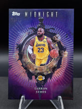 Load image into Gallery viewer, 2025-26 Topps Midnight #IN-6 LeBron James Insomnia Dusk #/75
