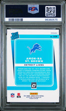 Load image into Gallery viewer, 2021 Panini Donruss Optic #228 Amon-Ra St. Brown Holo PSA 9
