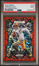 Load image into Gallery viewer, 2023 Panini Prizm #110 Jordan Love No Huddle Red PSA 9
