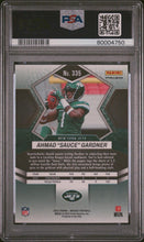 Load image into Gallery viewer, 2022 Panini Mosaic #335 Sauce Gardner Camo Pink PSA 10
