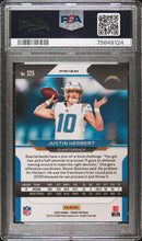 Load image into Gallery viewer, 2020 Panini Prizm #325 Justin Herbert Prizm Red White and Blue PSA 9
