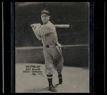 Load image into Gallery viewer, 1934-36 Batter-Up (R318) #113 Earl Averill
