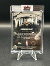 Load image into Gallery viewer, Jeremiah Fears 2025 Topps Chrome Youthquake Orange Geometric /25 #YQ-7
