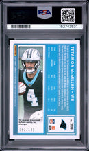 Load image into Gallery viewer, 2025 Panini Donruss Optic #209 Tetairoa Mcmillan Autograph-Blue PSA 10
