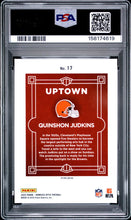 Load image into Gallery viewer, 2025 Panini Donruss Optic Uptown #17 Quinshon Judkins PSA 9
