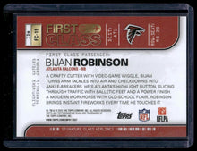Load image into Gallery viewer, 2025 Topps Signature Class #FC-19 Bijan Robinson First Class
