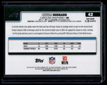 Load image into Gallery viewer, 2025 Topps Chrome #42 Chuba Hubbard Red Geometric Refractor #/5
