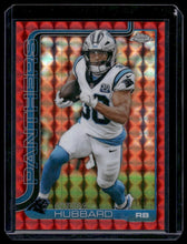 Load image into Gallery viewer, 2025 Topps Chrome #42 Chuba Hubbard Red Geometric Refractor #/5
