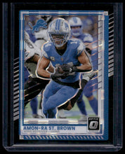 Load image into Gallery viewer, 2025 Donruss Optic #63 Amon-Ra St. Brown Black Pandora #/25
