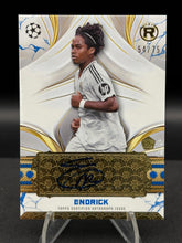 Load image into Gallery viewer, 2024-25 Topps Reverence UEFA Club Comp. Endrick Reverence Autographs Blue #/75
